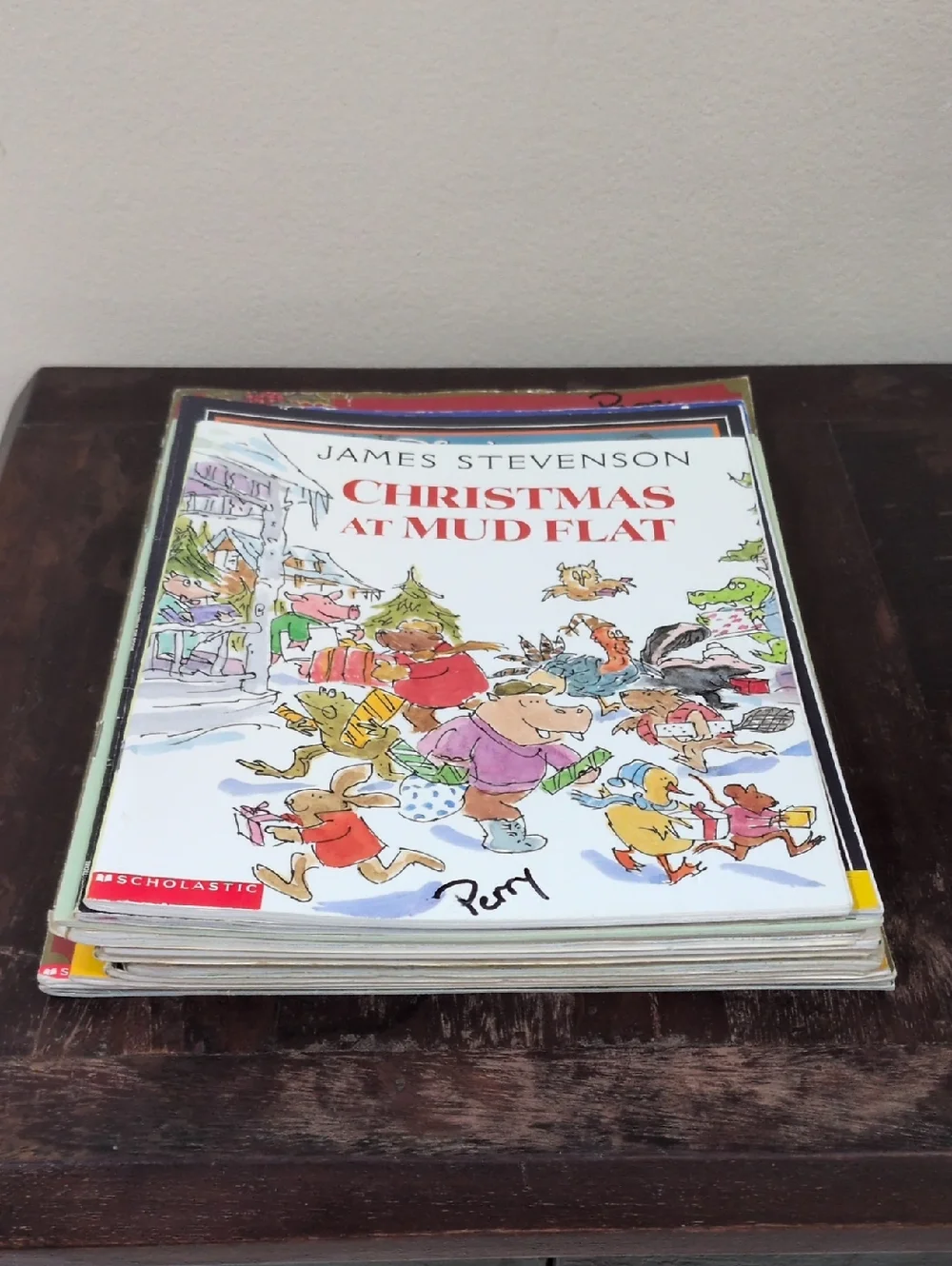 Scholastic Children's Literature Lot of 11 Fiction Holiday Picture Books Vintage